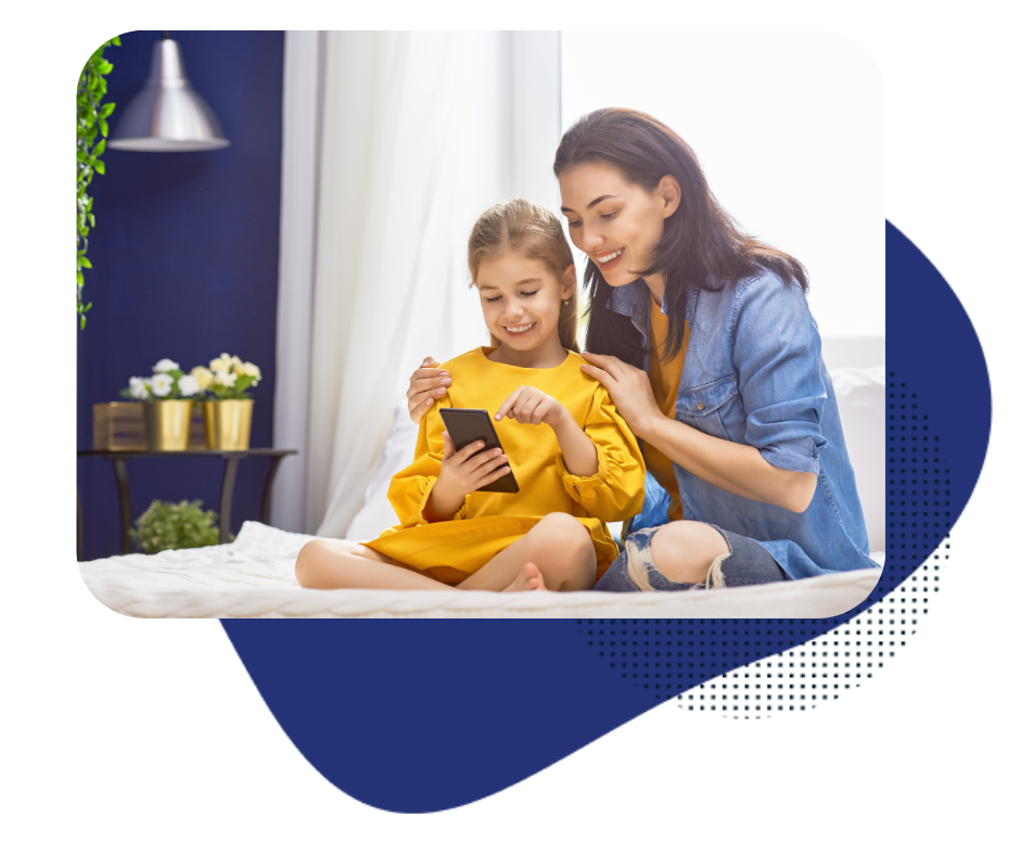 Child receiving pediatric telemedicine visit in Orlando